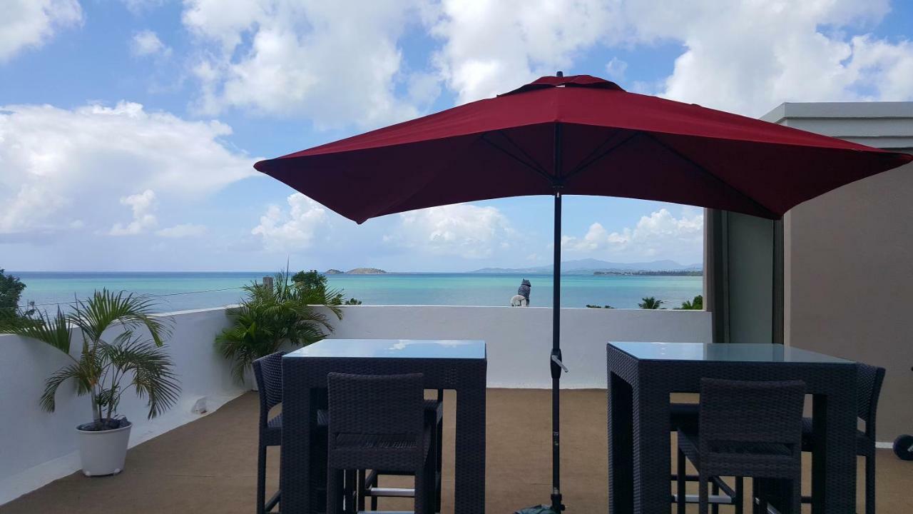 Fully Air-Conditioned Beach Front Penthouse Apartment Naguabo Exterior foto